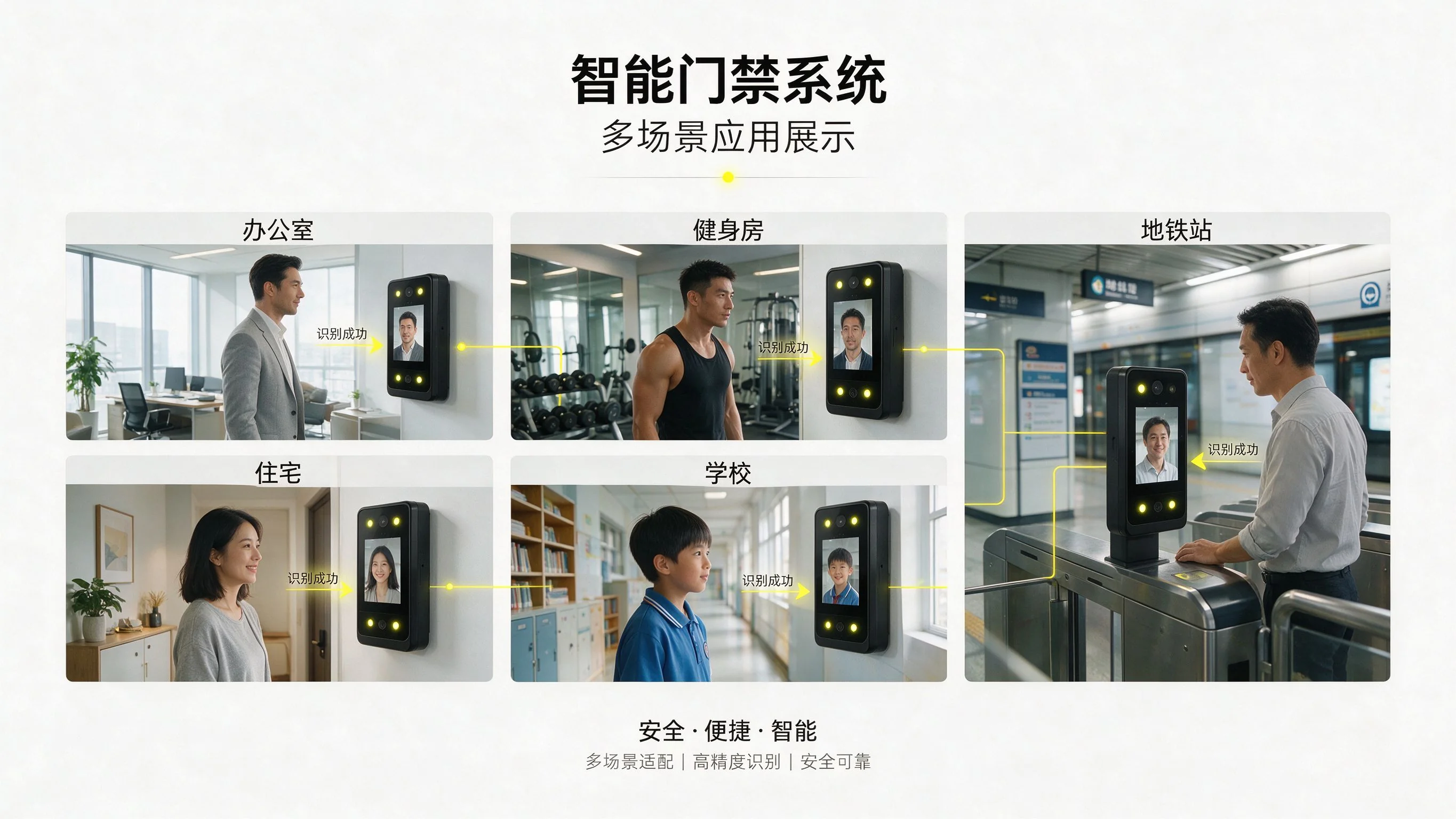 Smart Office Visitor Management & Staff Access Solution