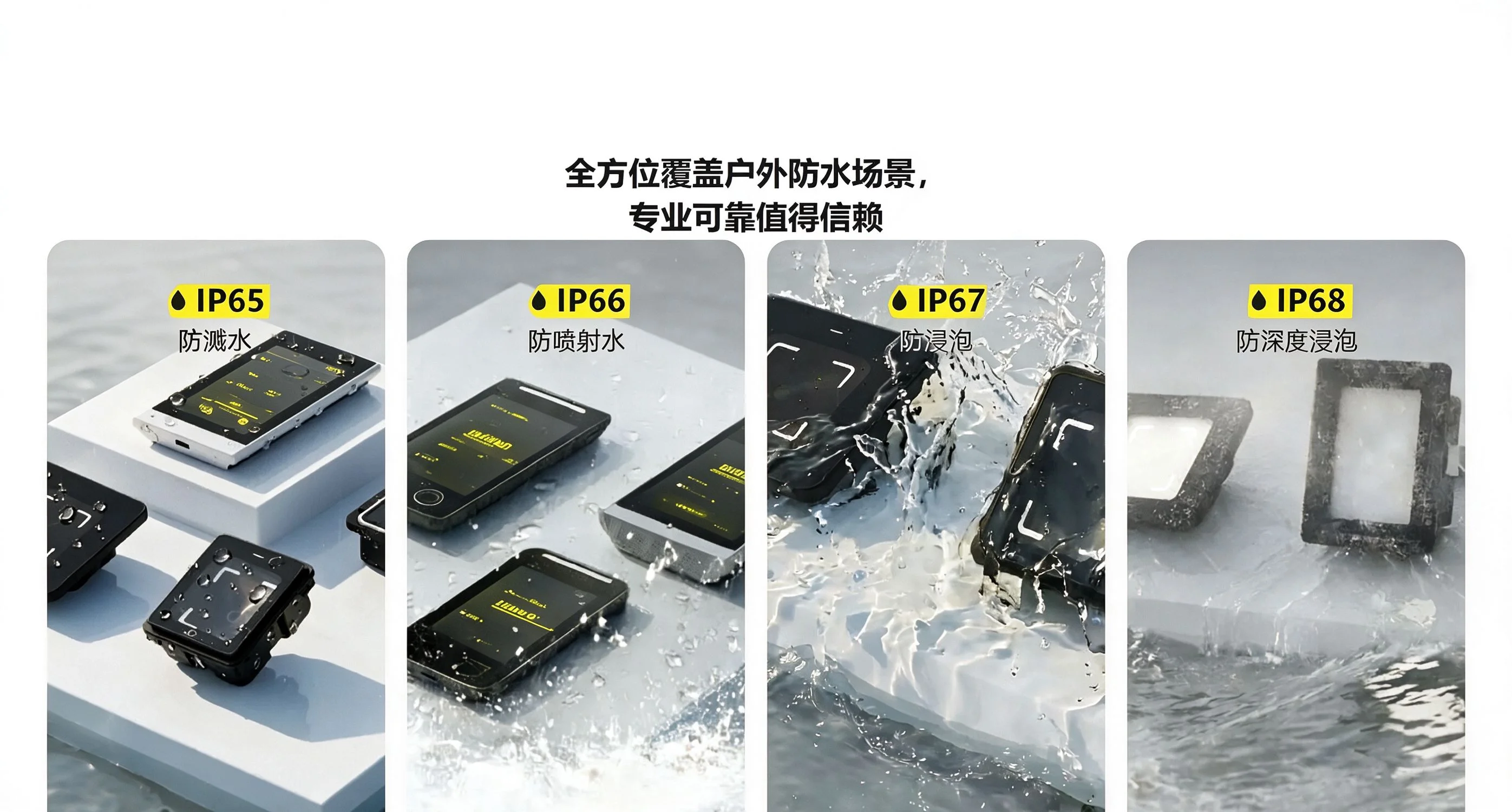 全方位覆盖户外防水场景，专业可靠值得信赖
