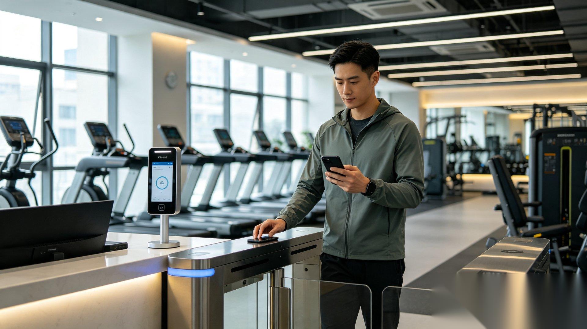 Fitness Spaces — Member access, unattended operation, class check-in, staff scheduling, and full lifecycle management via member mobile app.