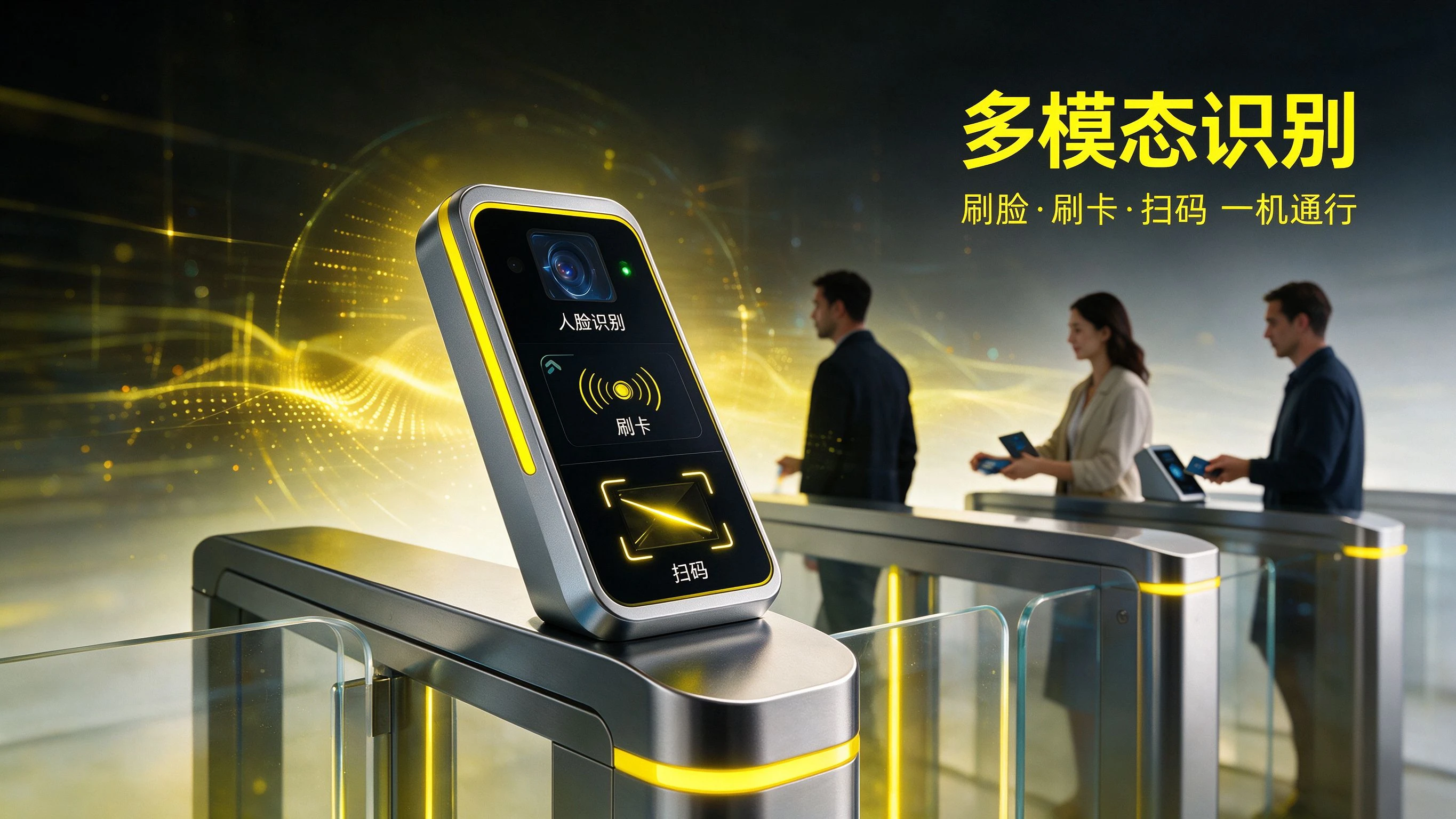 门禁通行多模态识别