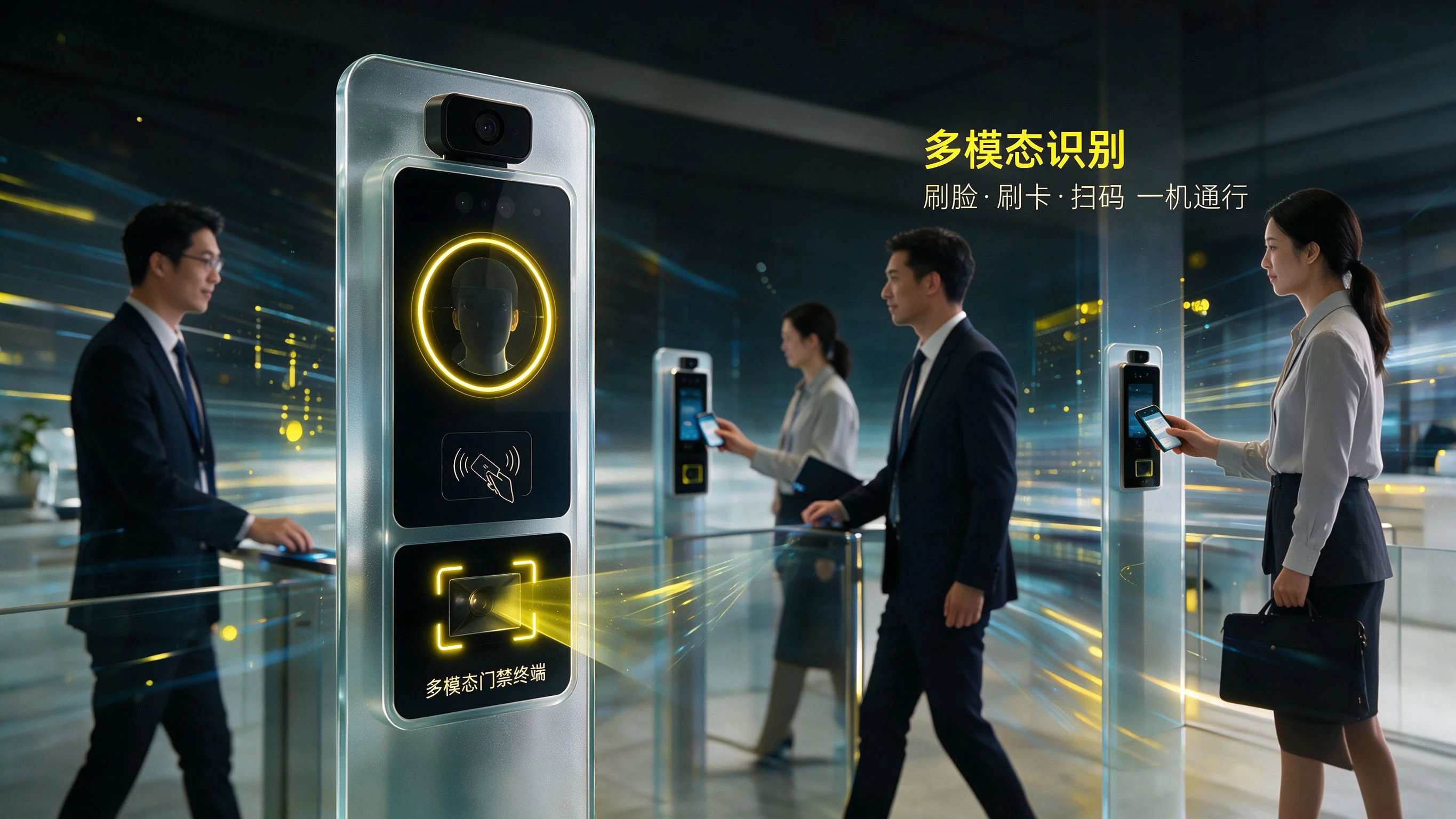 企业门禁多模态识别