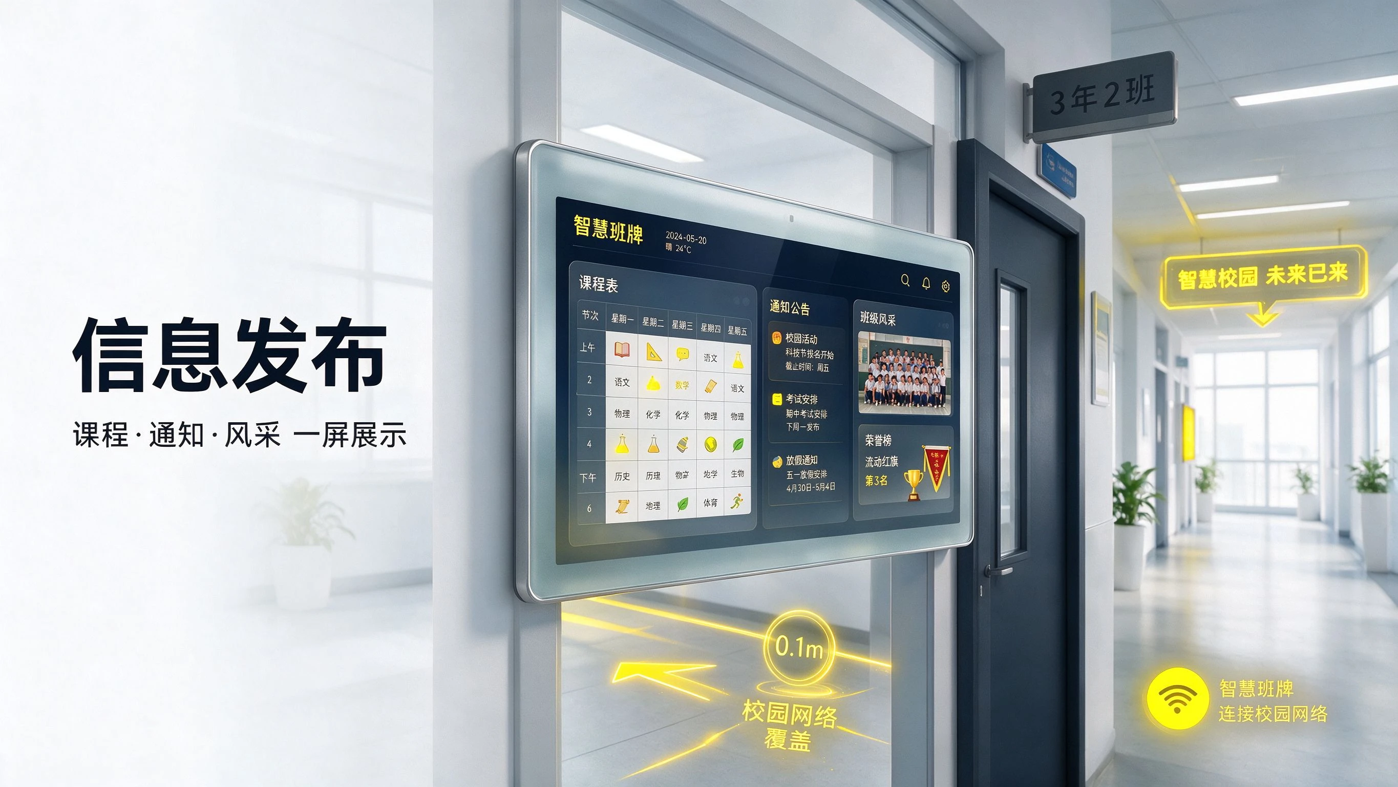 班牌信息发布