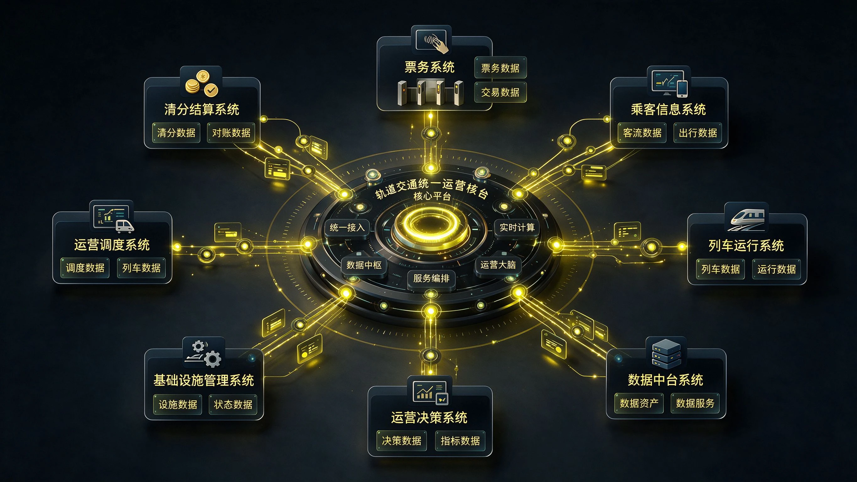 系统对接与平台集成概念图